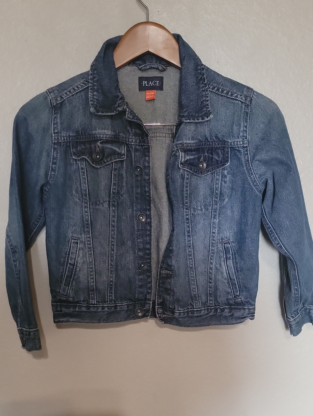The Children's Place Girls' Blue Denim Jacket